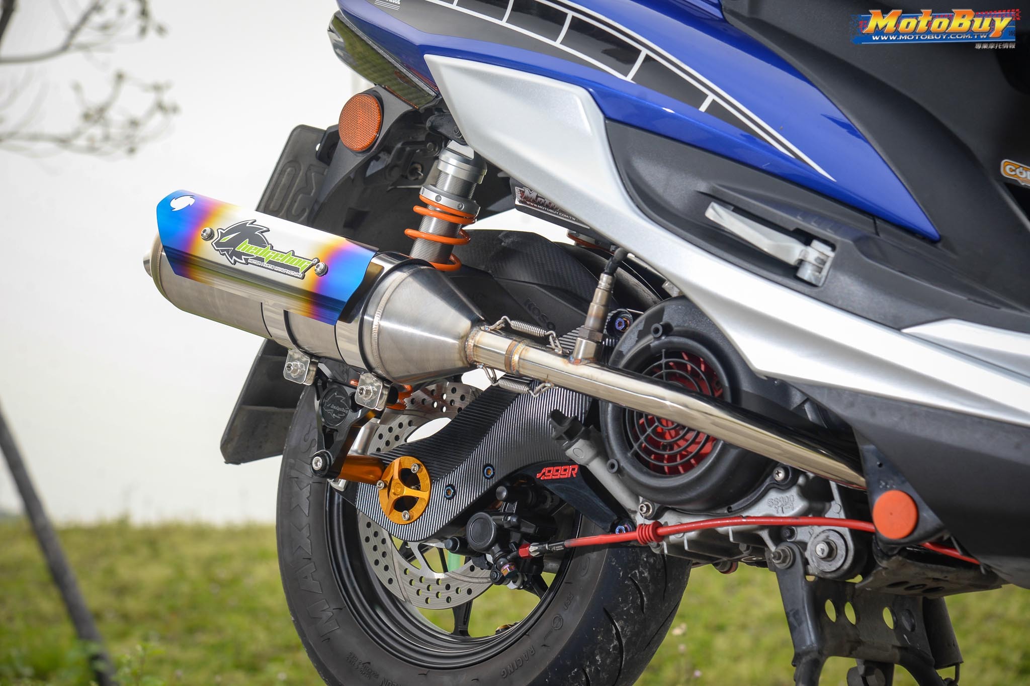 刺蝟 HS-1 四代戰/五代戰 合法排氣管