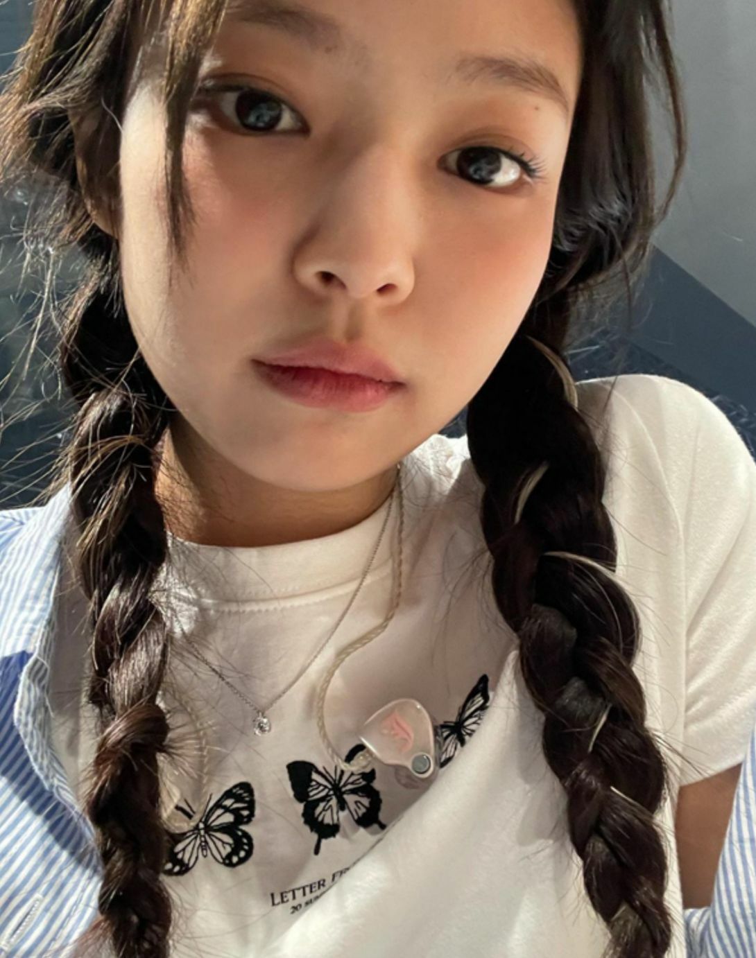 Triple Butterfly Crop Short Sleeve T-Shirts