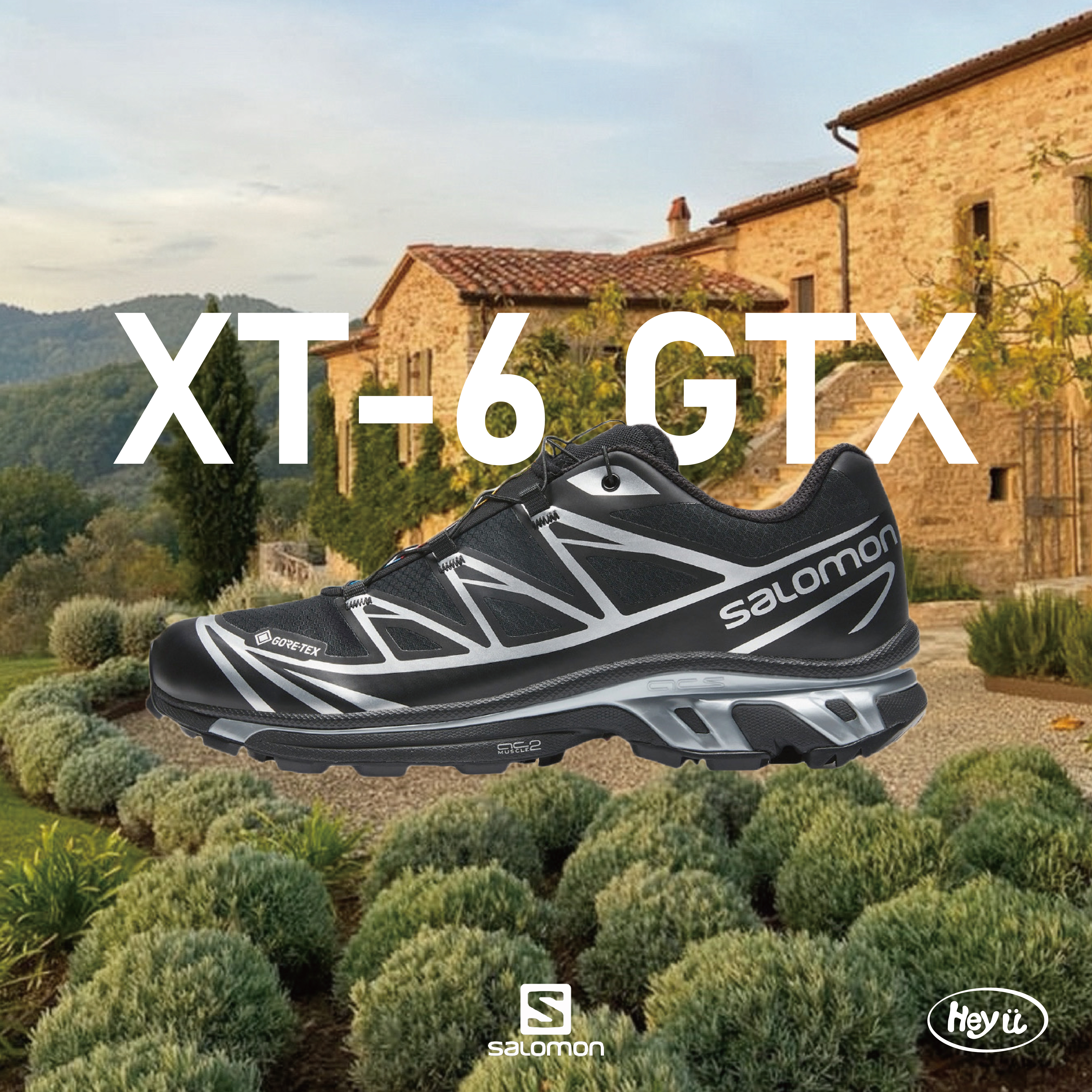 SAlOMON XT-6 GTX (黑銀色)