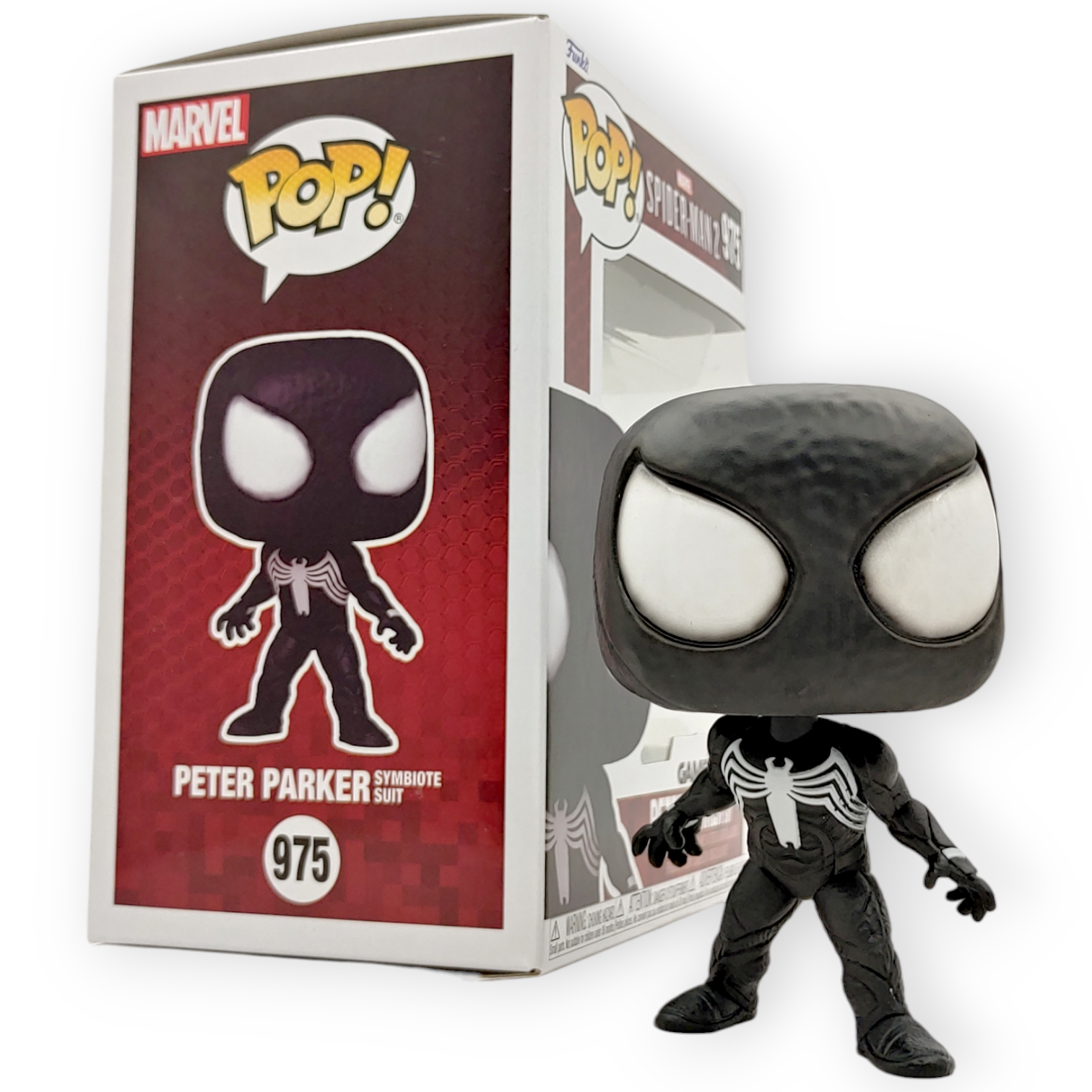 FUNKO POP<PS5:蜘蛛俠2>彼得.柏加_黑色蜘蛛俠-No.975