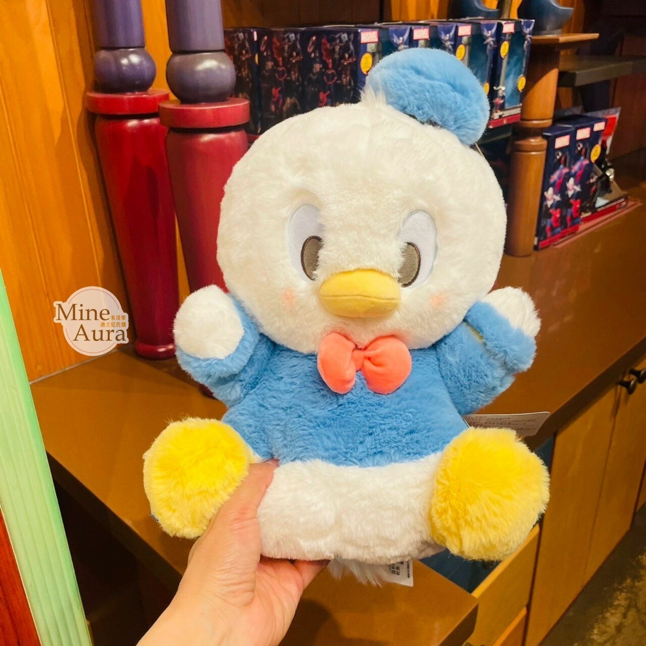 抱抱我系列 唐老鴨 Donald 娃娃 玩偶 -上海迪士尼樂園