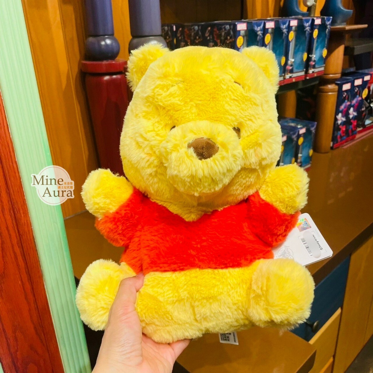 抱抱我系列 小熊維尼 Winnie the Pooh 娃娃 玩偶 -上海迪士尼樂園