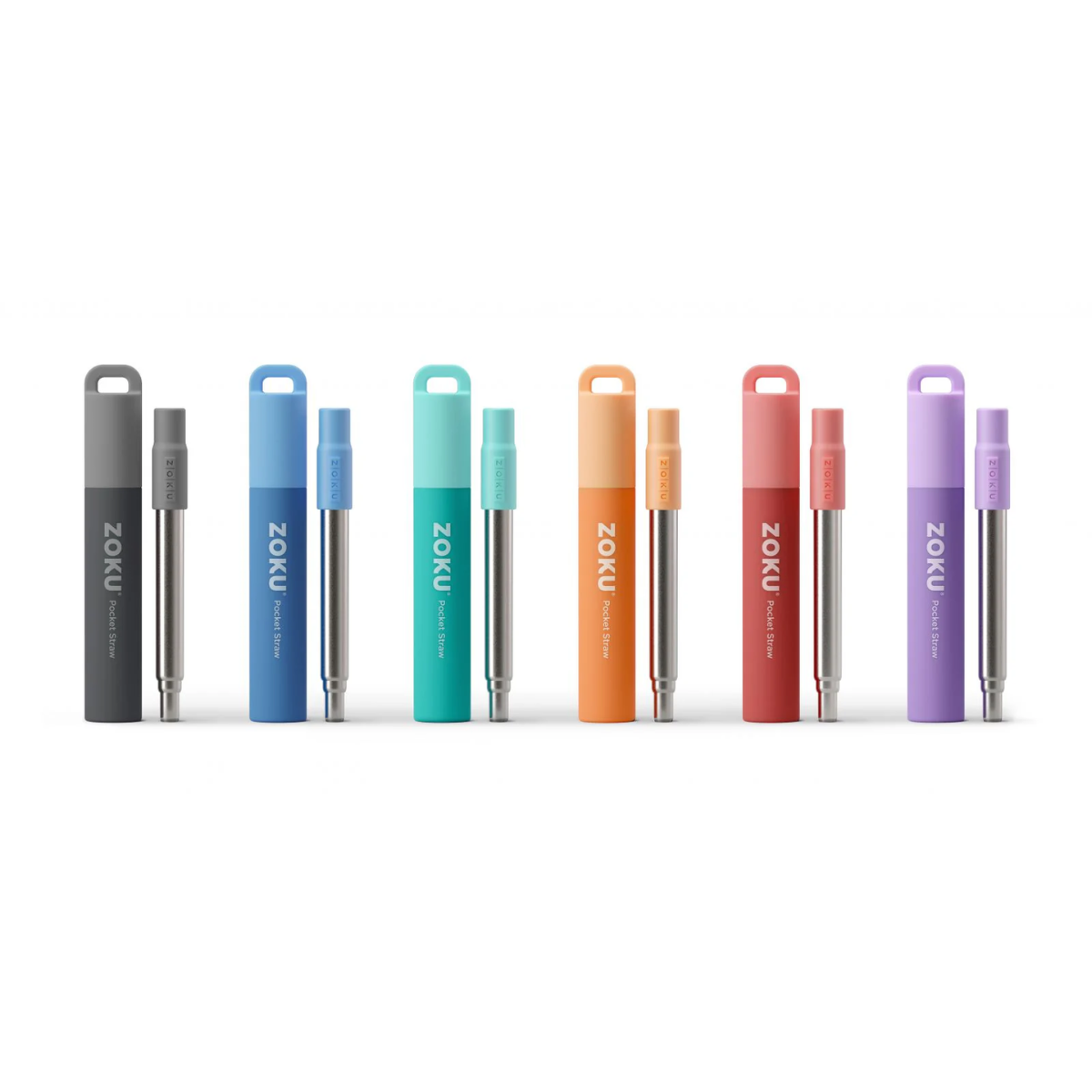 Zoku Two Tone 隨身飲管 - Purple