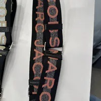 [S] MARC JACOBS M0014087-273 THE LOGO WEBBING STRAP,MULTI COLOR, 191267897592 (SMJ346)