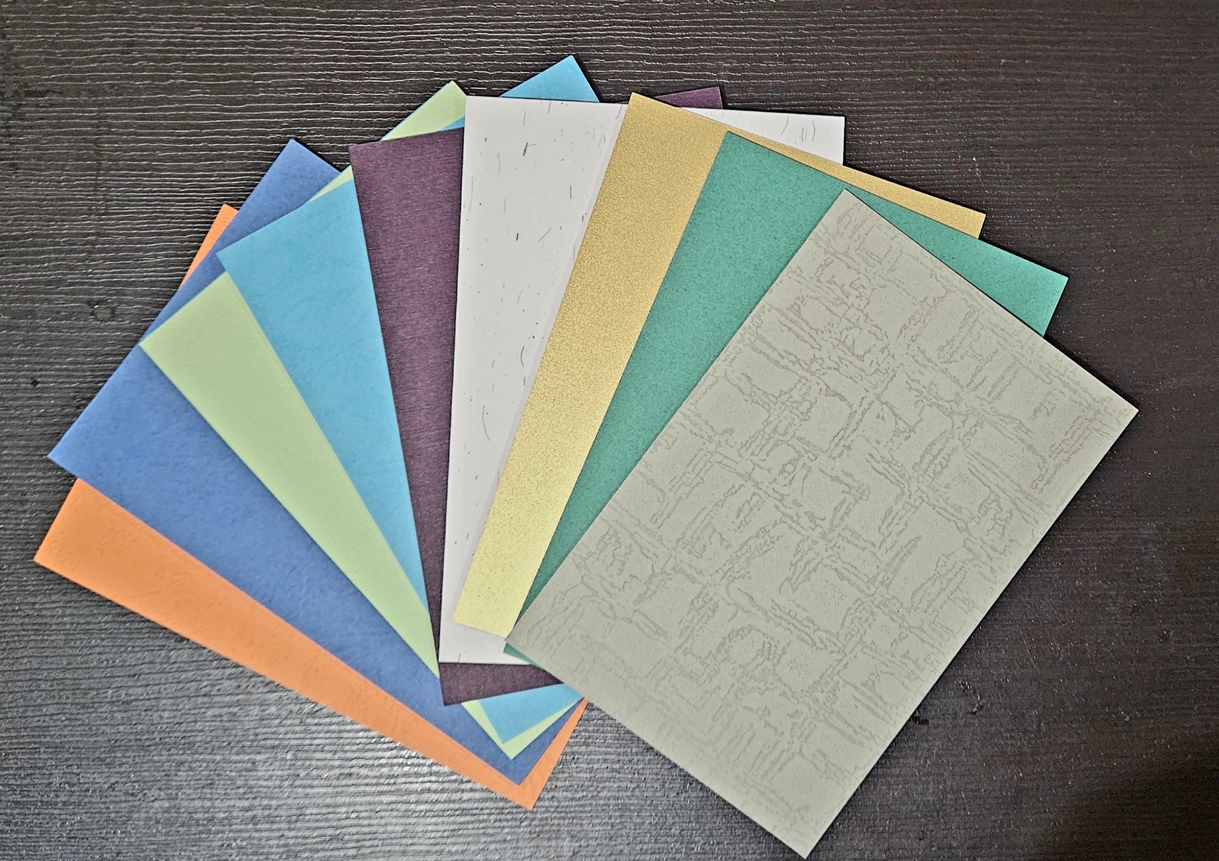 多色底卡 (A5) ［輕彩繪可用］