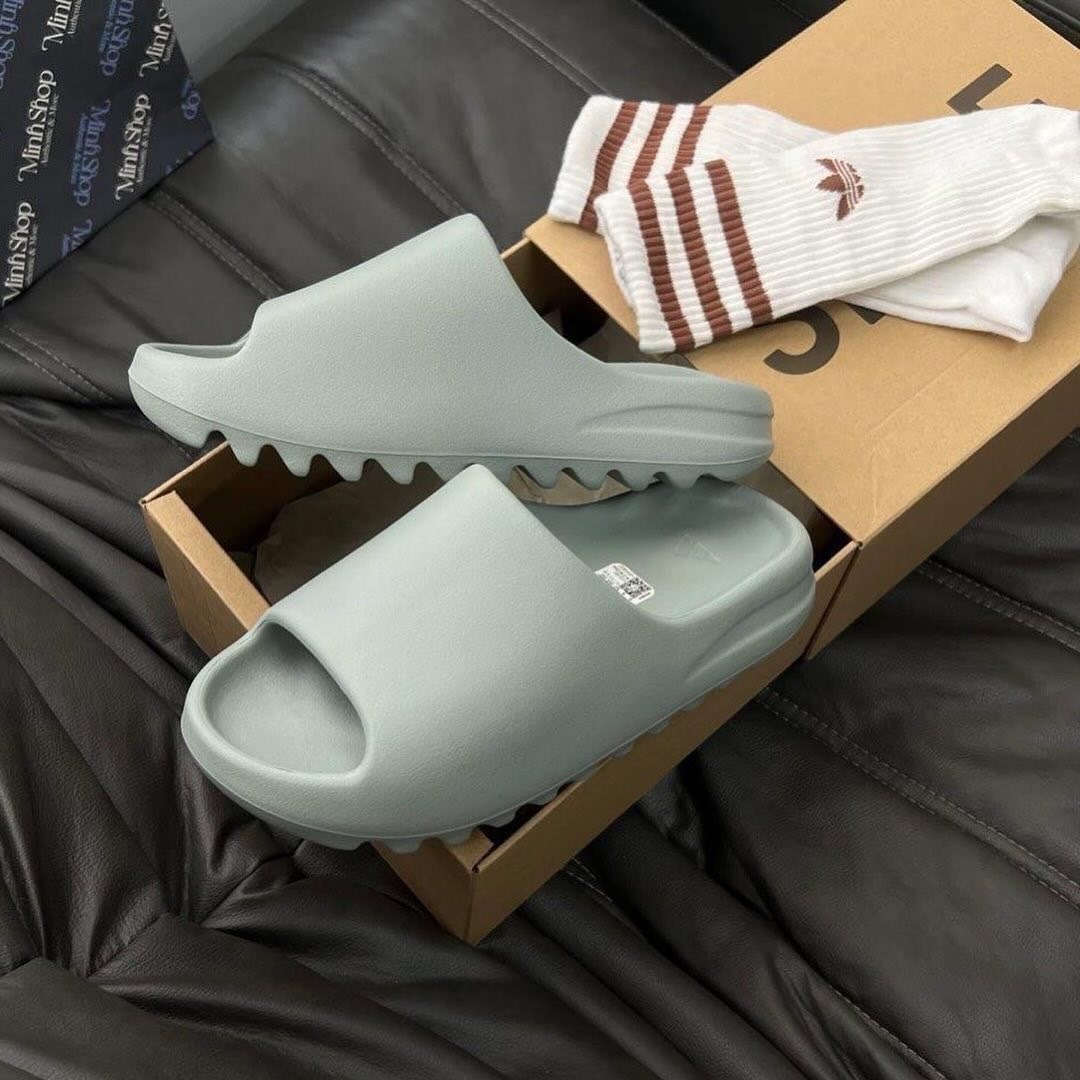Adidas Yeezy Slide "Salt" 海鹽薄荷 拖鞋 ID5480