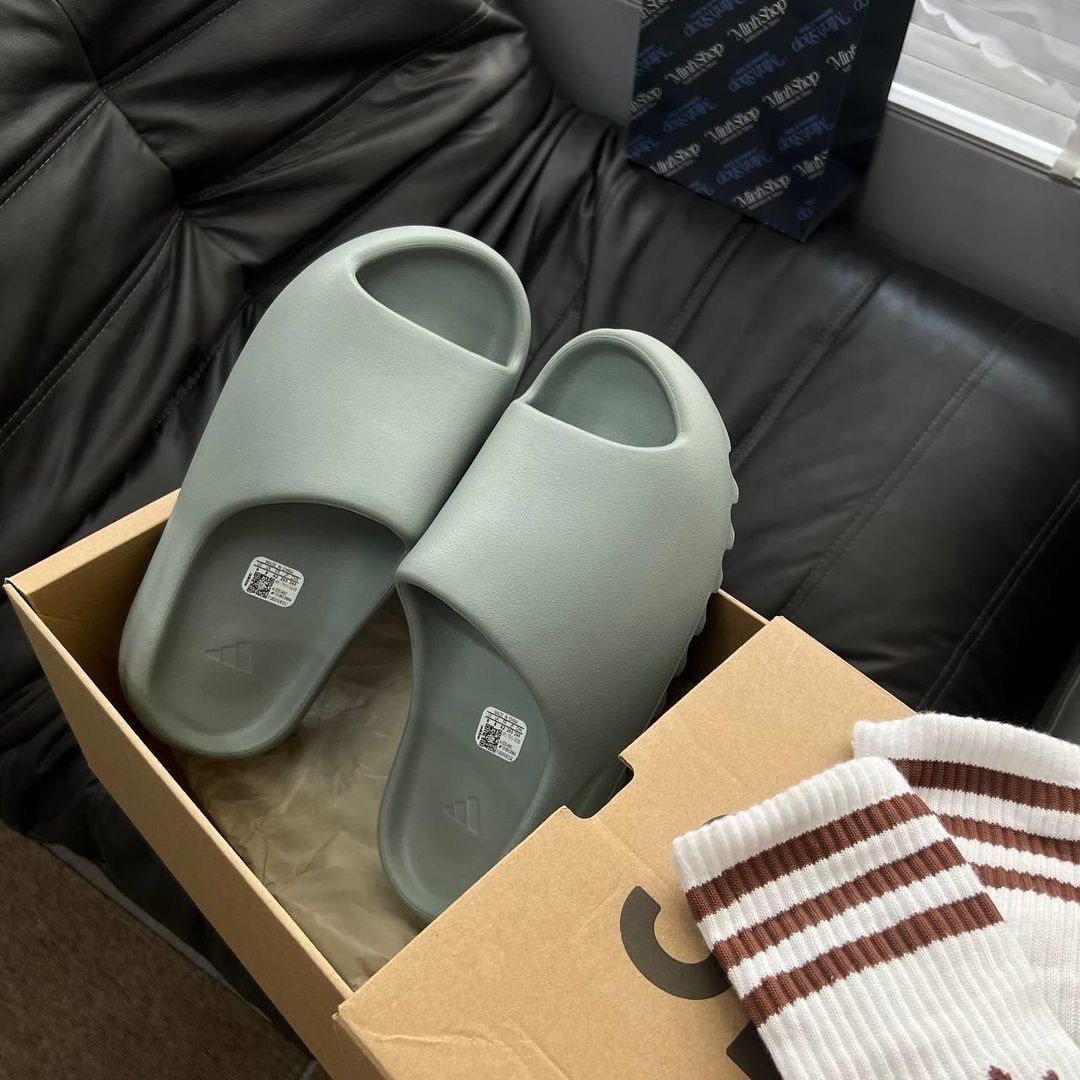 Adidas Yeezy Slide "Salt" 海鹽薄荷 拖鞋 ID5480
