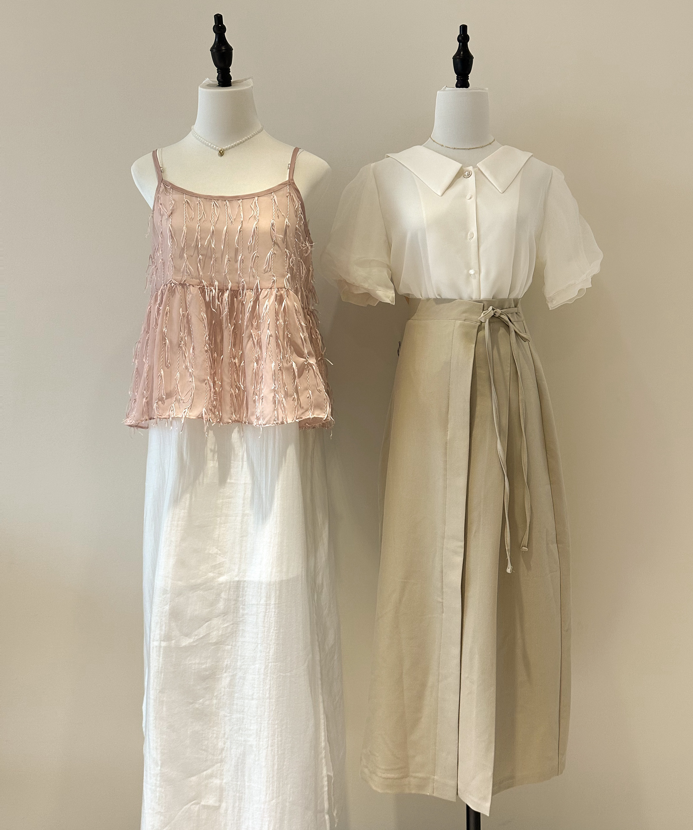 韓國歐膩大推❗蝴蝶結綁帶西裝裙