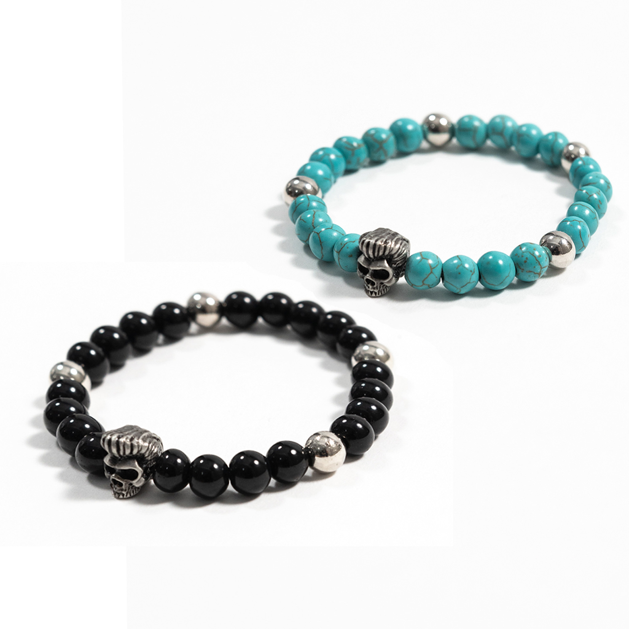 BAD KIDS 惡童 24S/S Beaded bracelet (骷髏logo串珠手環/均付絨布袋)
