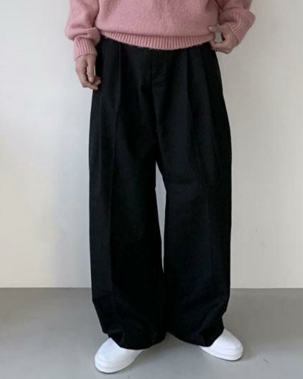 淨色鬆身西褲 P2841