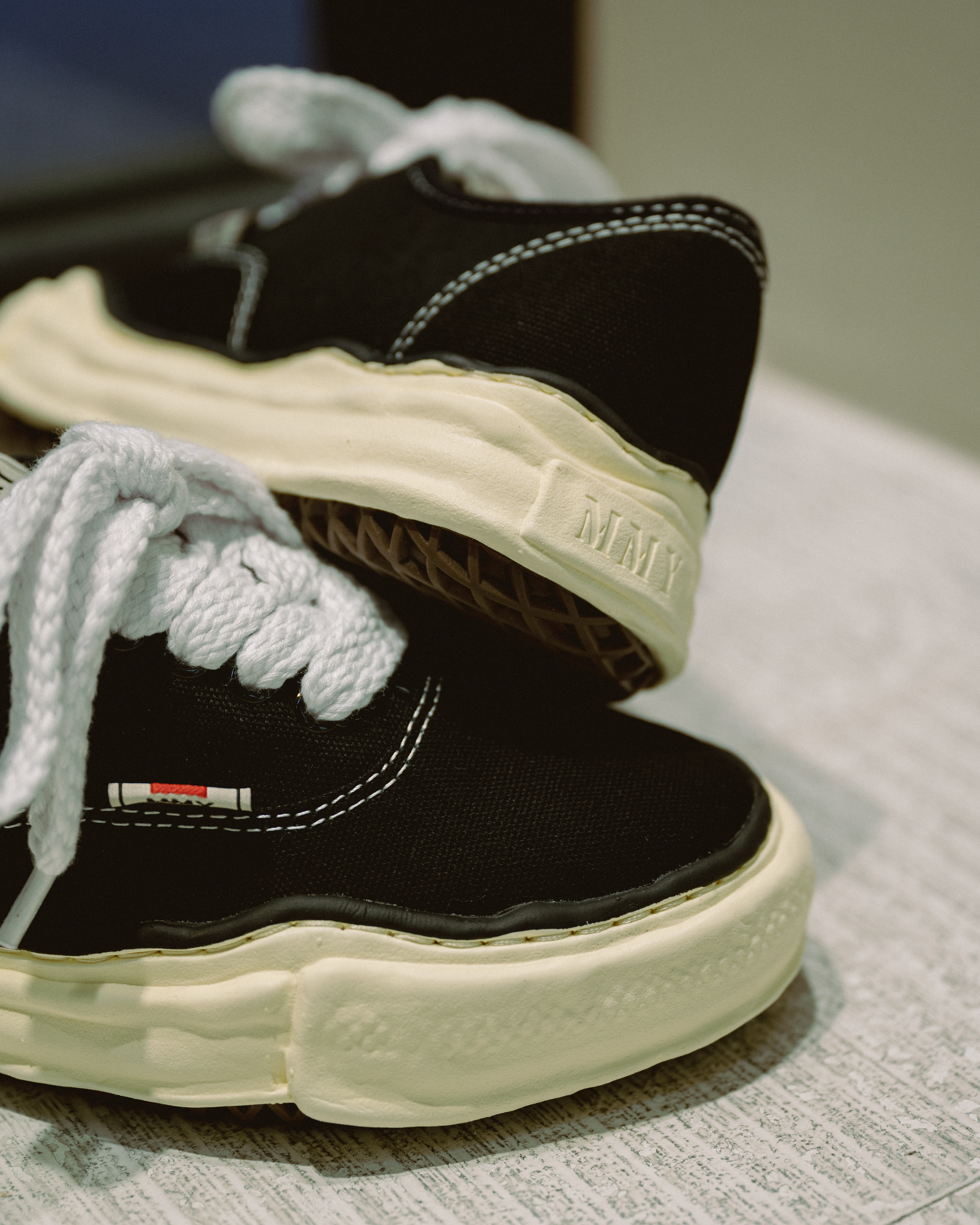 [現貨] MIHARA YASUHIRO Baker Vintage Canvas Black | A09FW735