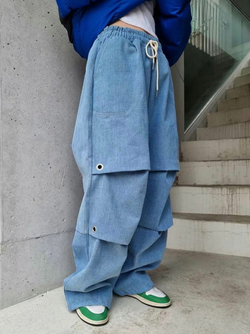 淨色鬆身褲 P2823