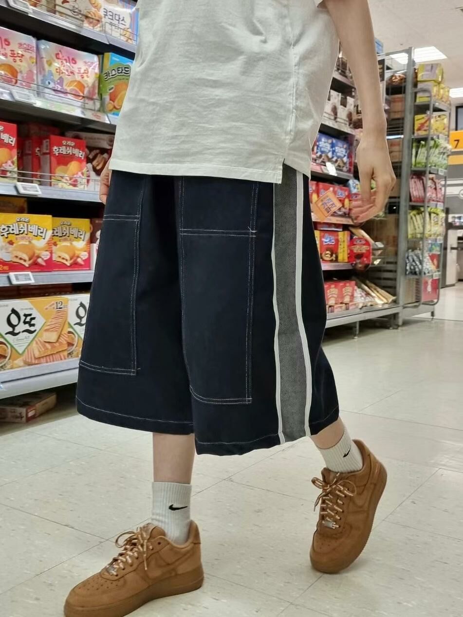 拼色雙間短褲 P2819