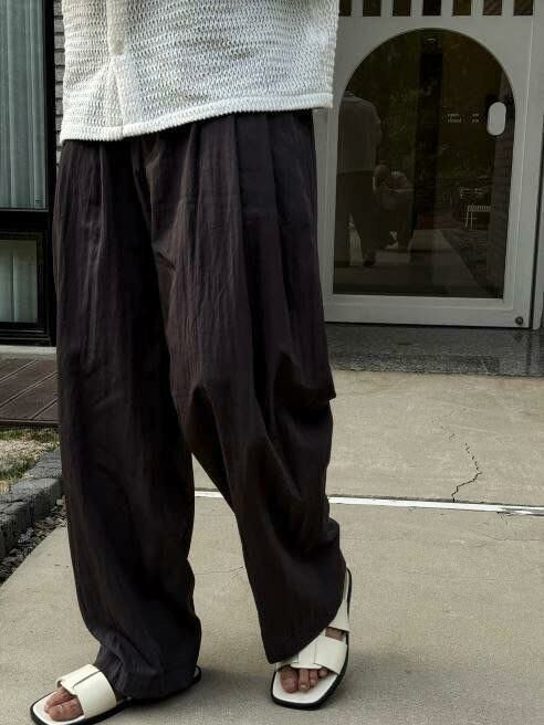 淨色鬆身西褲 P2837