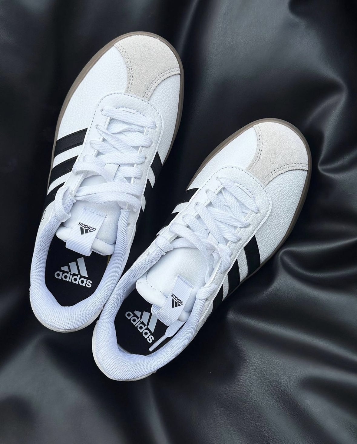 Adidas Neo VL Court 3.0 巧克力糖霜 白黑色 復古 德訓鞋 女款 ID8797/預購