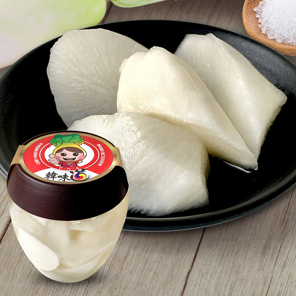 【BK SHOP】韓味道-原味醋蘿蔔700g