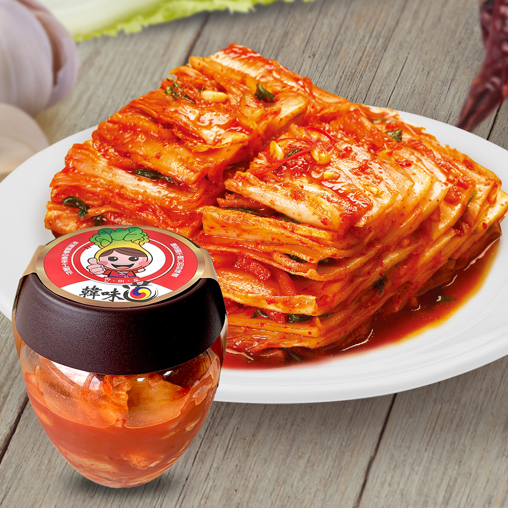 【BK SHOP】韓味道-泡菜切片700g