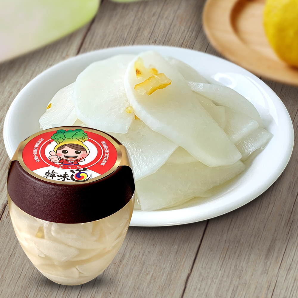 【BK SHOP】韓味道-柚香蘿蔔切片700g