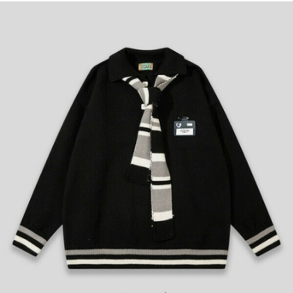 Hot Recommended SAYLAM American Street Retro Color [Study Hard] Black Please contact customer service to confirm the size after placing the order
