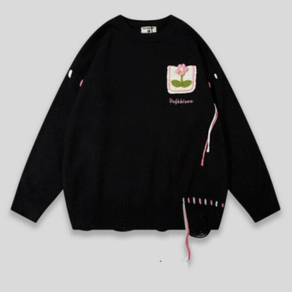 Hot Recommended SAYLAM American Street Retro Color [Rainbow Pulse] Black Please contact customer service to confirm the size after placing an order