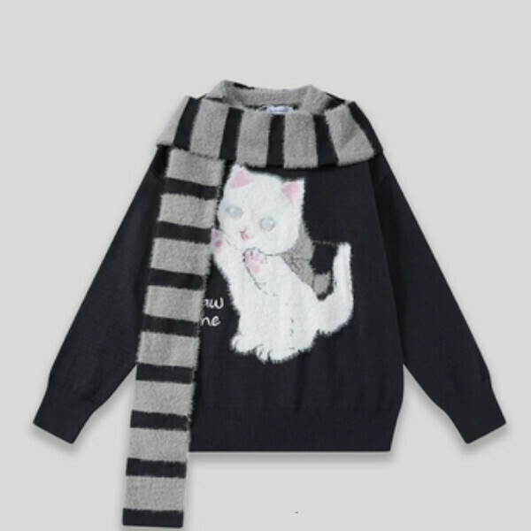 Popular SAYLAM American street retro color [tiger and cat trace] black. Please contact customer service to confirm the size after placing an order.