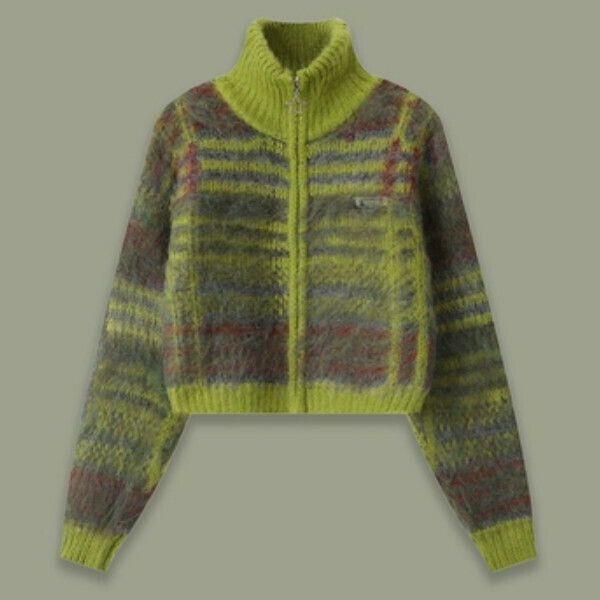 Hot Recommended SAYLAM American Street Retro Color [Chasing Kittens] Green Please contact customer service to confirm the size after placing an order