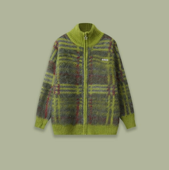 Popular SAYLAM American street retro color [autumn breeze] green. Please contact customer service to confirm the size after placing an order.