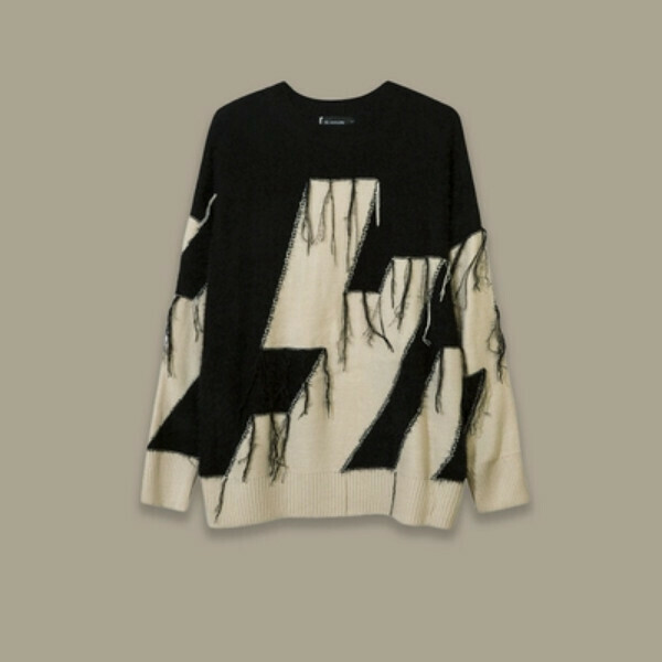Hot Recommended SAYLAM American Street Retro Color [Z Shake] Black Please contact customer service to confirm the size after placing an order