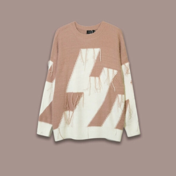 Hot Recommended SAYLAM American Street Retro Color [Z Shake] Pink Please contact customer service to confirm the size after placing an order