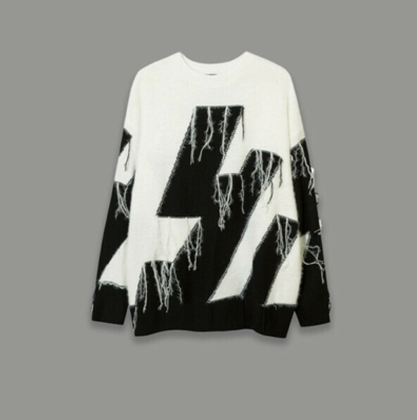 Hot Recommended SAYLAM American Street Retro Color [Z Shake] White Please contact customer service to confirm the size after placing the order