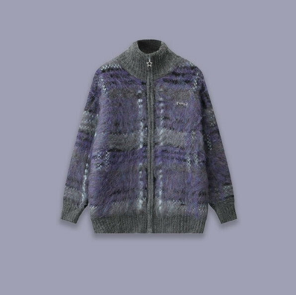 Popular SAYLAM American street retro color [autumn breeze] purple. Please contact customer service to confirm the size after placing an order.