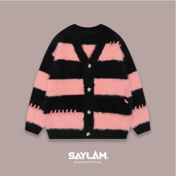 Popular SAYLAM American street retro color [High Rock Forest] Red Please contact customer service to confirm the size after placing an order