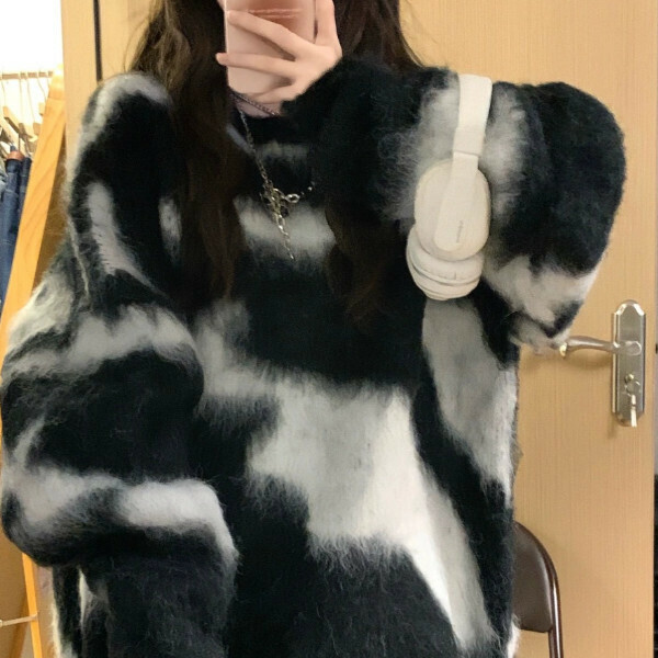 Popular style long-sleeved top (picture color) (S/M/L/XL/2XL please contact customer service for shipping sizes after placing an order)
