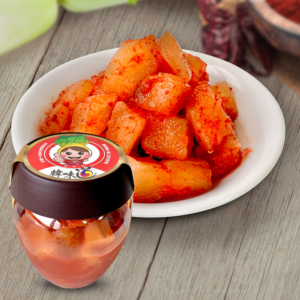 【BK SHOP】韓味道-蘿蔔泡菜700g