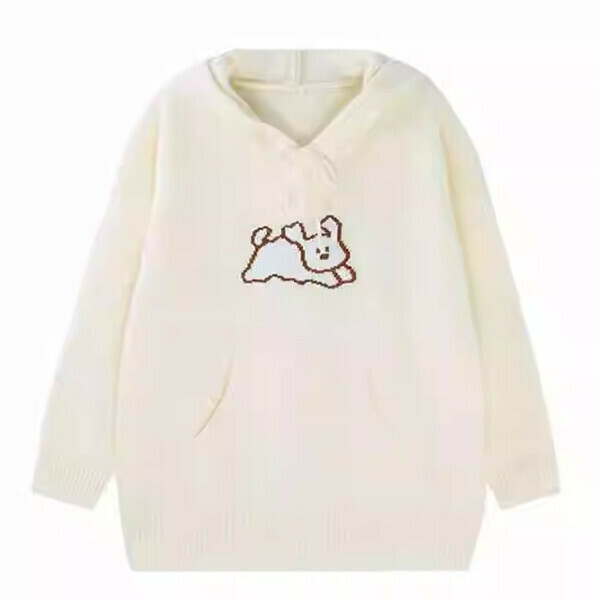 Popular hooded sweater (apricot color) (S/M/L size, please contact customer service after placing the order for delivery size)