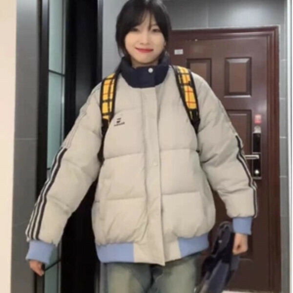 爆款立領棉服外套（灰色）（（S/M/L/XL/2XL下單後與客服聯系發貨的尺碼）