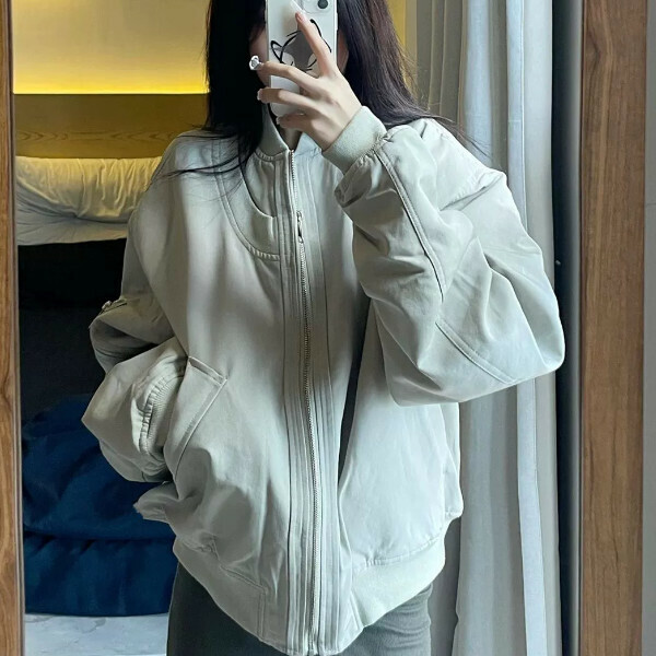 Popular jacket for women (off-white) (S/M/L/XL/2XL, please contact customer service for shipping sizes after placing an order)