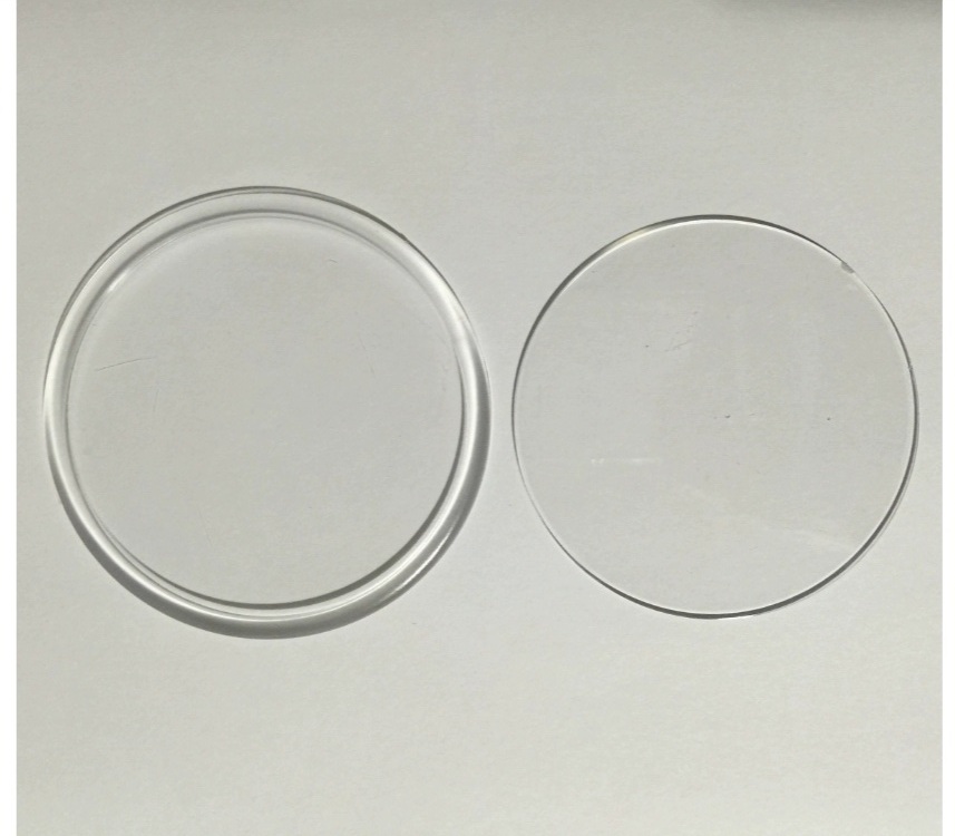 亞加力膠圓形透明空白杯墊