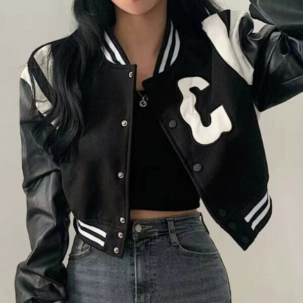 爆款長袖棒球服（圖片色高品質）（S/M/L下單後與客服聯系發貨的尺碼）