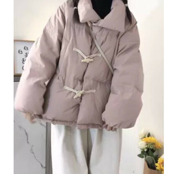 爆款小眾保暖棉衣（粉色）（S/M/L/XL/2XL下單後與客服聯系發貨的尺碼）