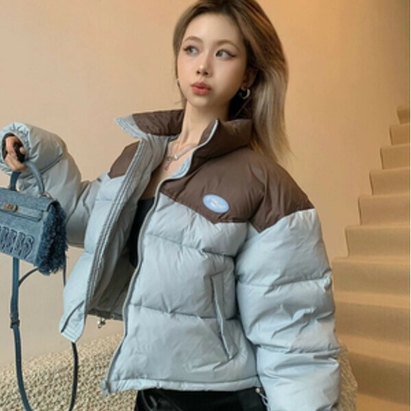 Popular short jacket (blue) (S/M/L/XL/2XL sizes will be shipped after placing the order and contact customer service)