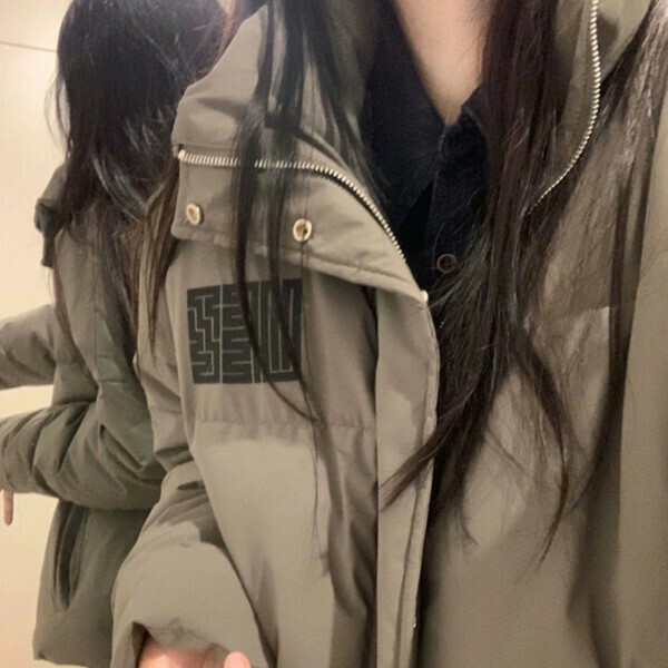 爆款立領棉服外套（灰色）（S/M/L/XL/2XL下單後與客服聯系發貨的尺碼）