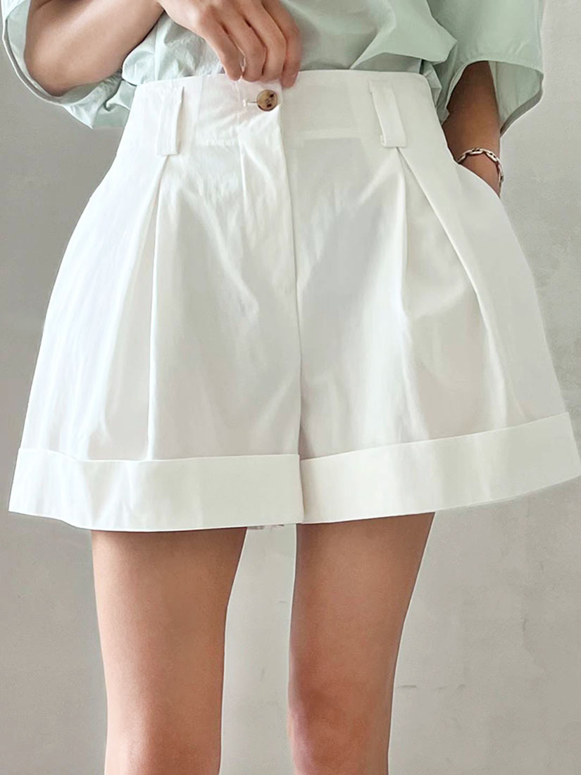 [現貨]Norn 顯瘦修長短褲 [ 2色 / S ]