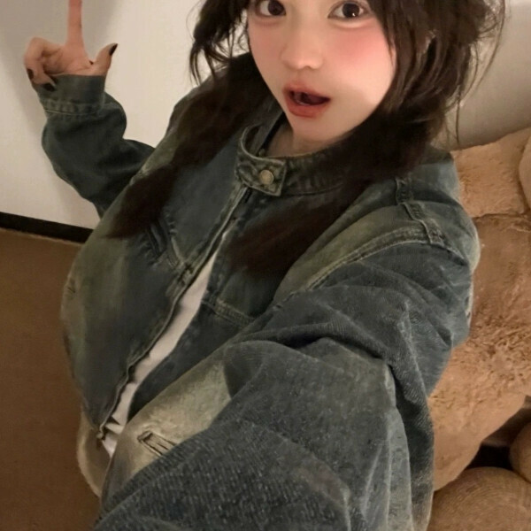 New denim jacket (blue) (S/M/L/XL/2XL for sizes shipped after placing an order, please contact customer service)