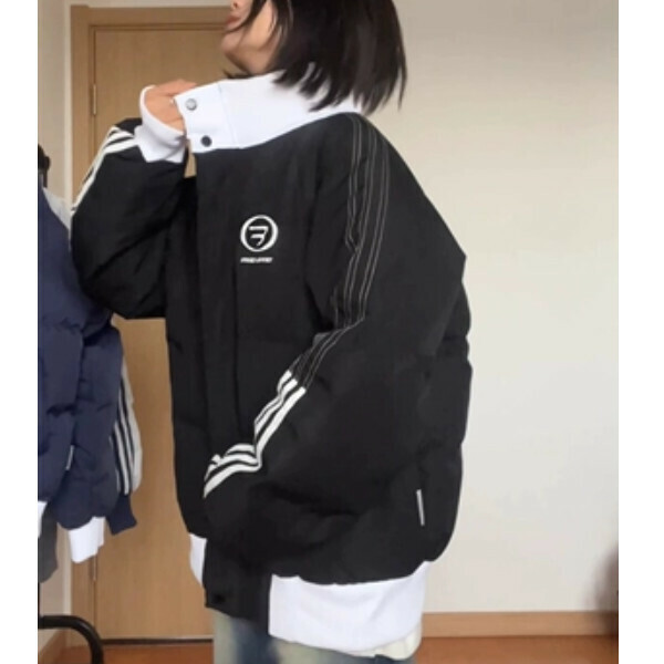 新款小個子加厚棉衣（黑色）（S/M/L/XL/2XL下單後與客服聯系發貨的尺碼）   