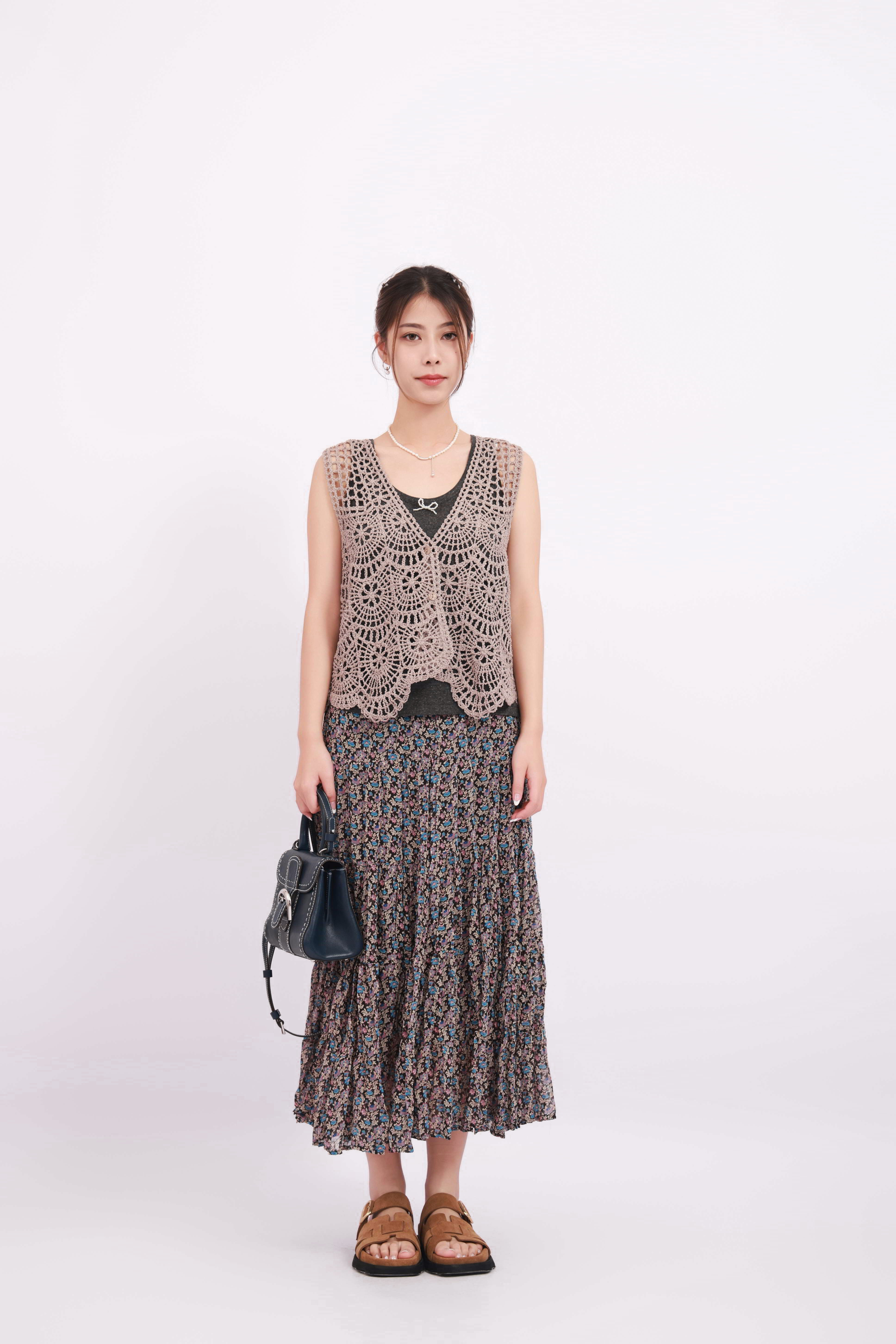 造型 991（背心＋上衣＋半截裙）