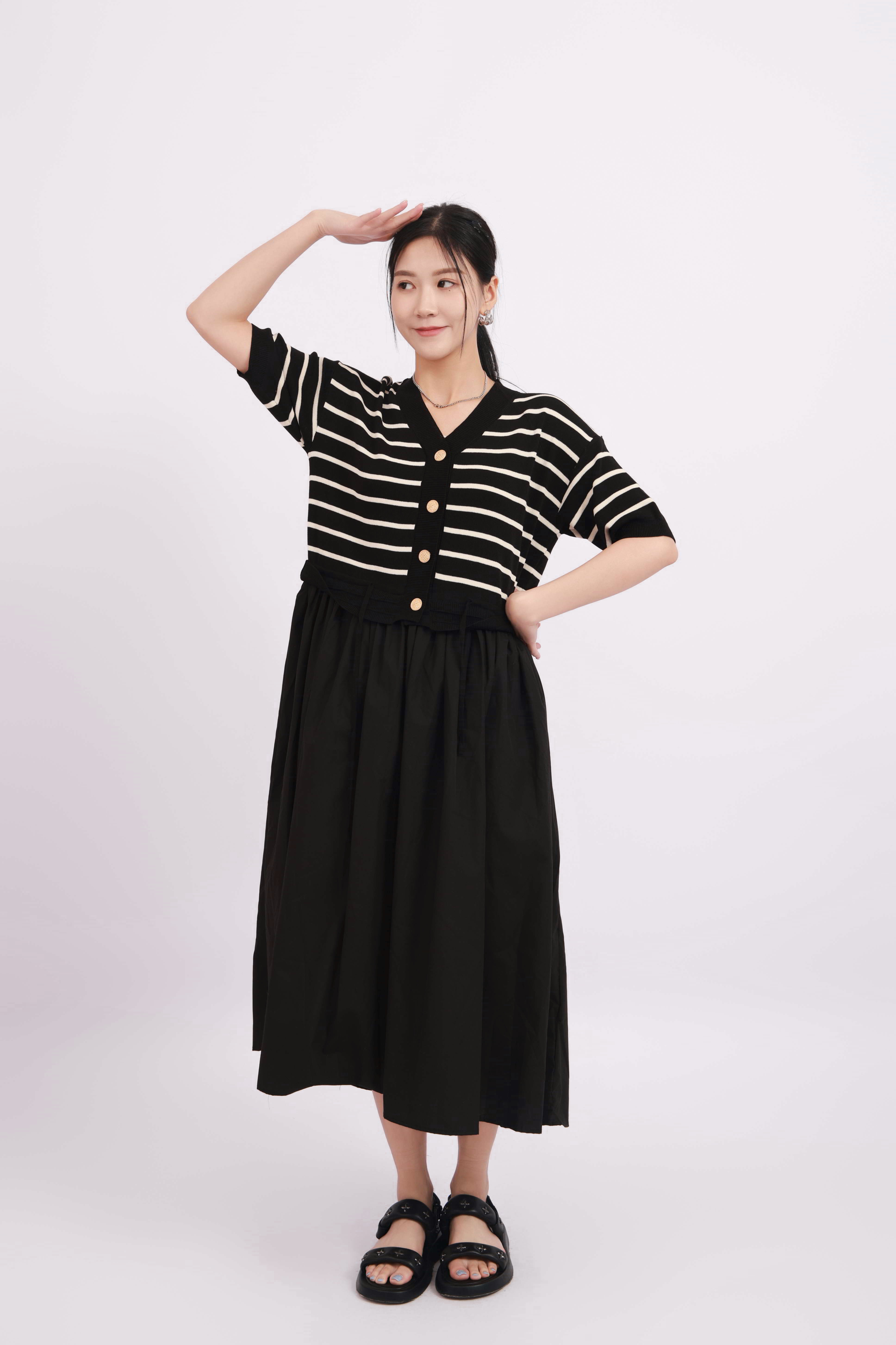 造型 992（連身裙＋耳環）