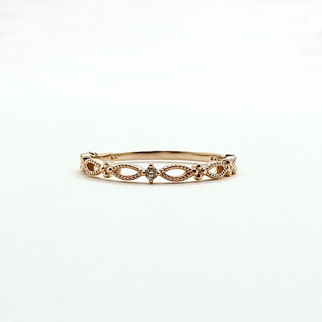 K10 層疊蕾絲戒指