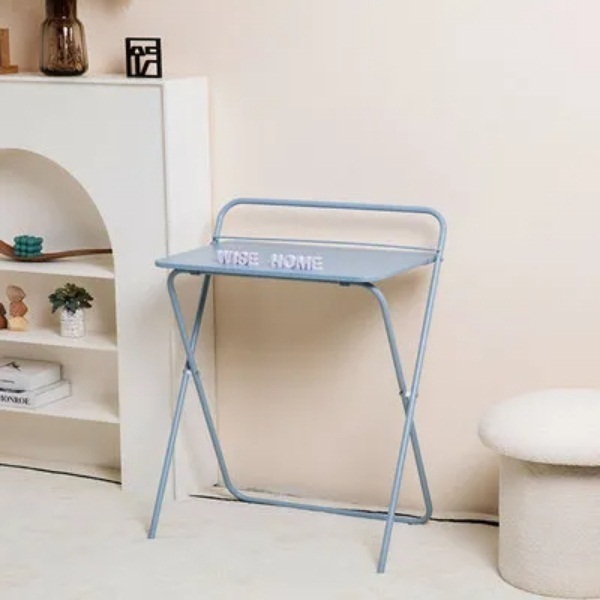 Hot Selling Lightweight Folding Desk Computer Desk Mini Fancy Lift Study Table 70x45cm (Blue)
