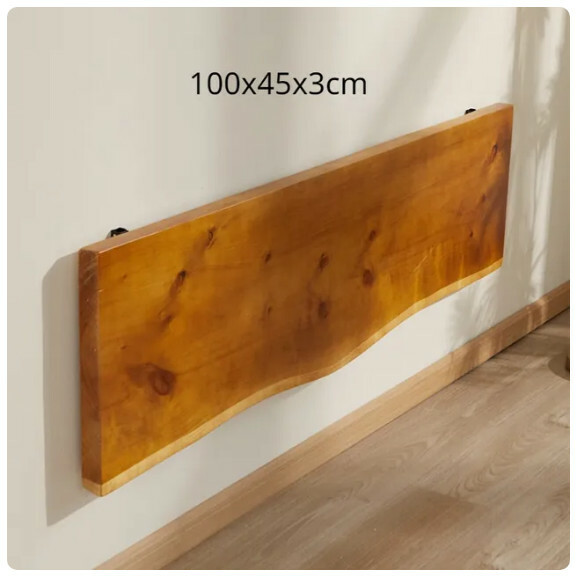 Hot selling solid wood wall mounted computer desk folding reading table office desk 100x45x3cm